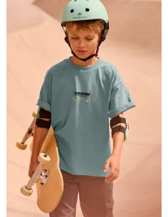 Camiseta m/c back print - Laurel    