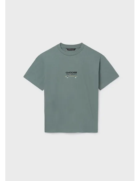 Camiseta m/c back print - Laurel    