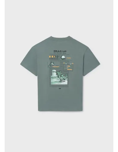 Camiseta m/c back print - Laurel    