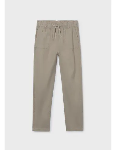 Pantalon jogger lino - Piedra    