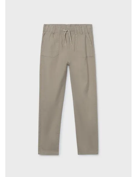 Pantalon jogger lino - Piedra    