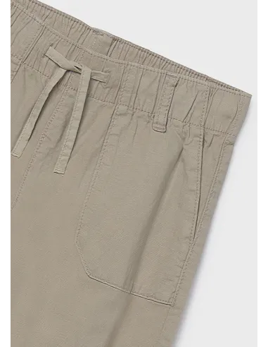 Pantalon jogger lino - Piedra    