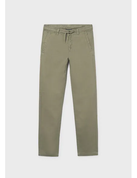 Pantalon chino relaxed - Liquen    