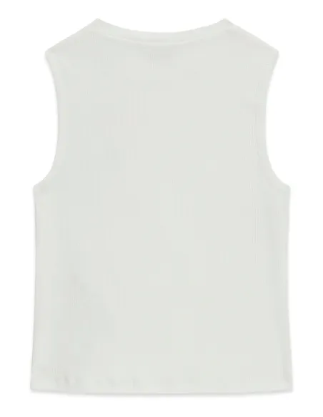 SL RIB T-SHIRT TAFFY ROSE