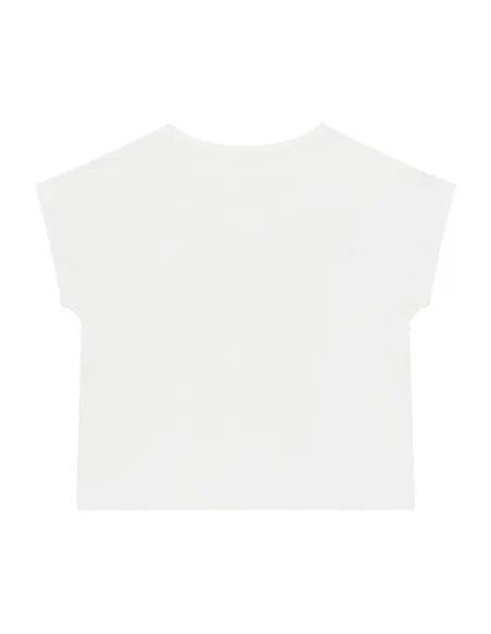 CROP SS T-SHIRT Pure White
