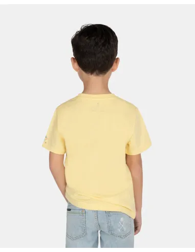 CAMISETA RETRO KIDS YELLOW GLOW