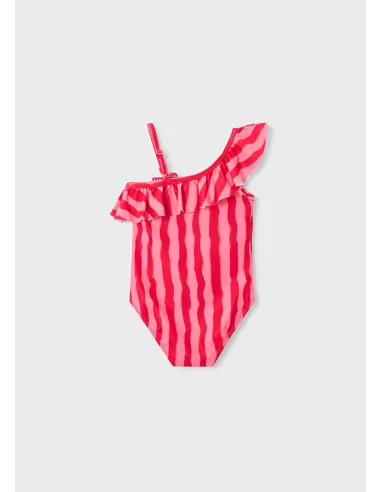 Bañador niña asimetrico - Amapola   