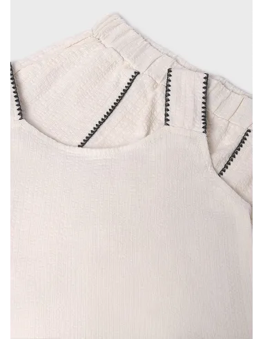 Conj. short puntada concha - Hueso     