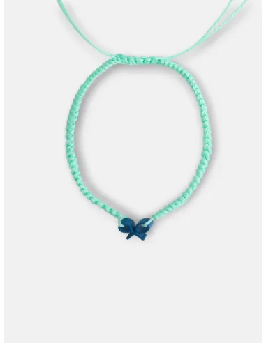 Pulsera kids raqueta silbon verde claro
