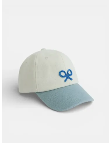 Gorra kids raqueta tricolor amarillo