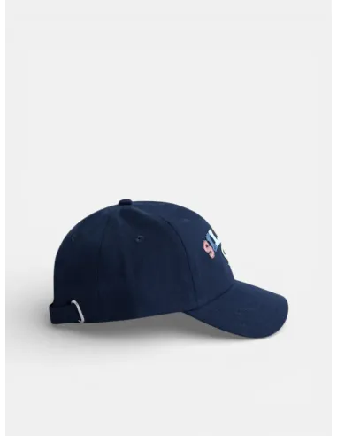 Gorra kids letras multicolor azul marino
