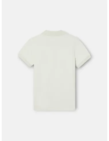 Polo kids liso logo rizo verde claro