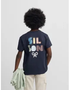 Camiseta kids SB style azul marino