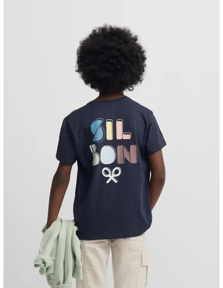 Camiseta kids SB style azul marino