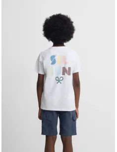 Camiseta kids SB style blanco