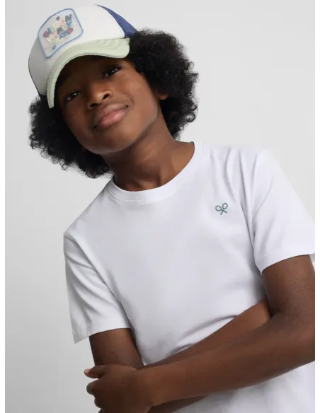 Camiseta kids SB style blanco