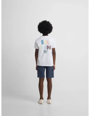 Camiseta kids SB style blanco