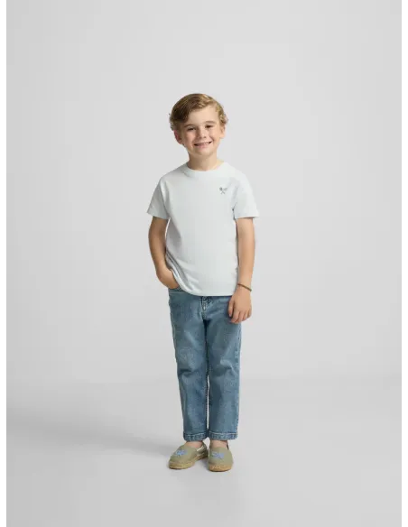 Camiseta kids Silbon club azul claro