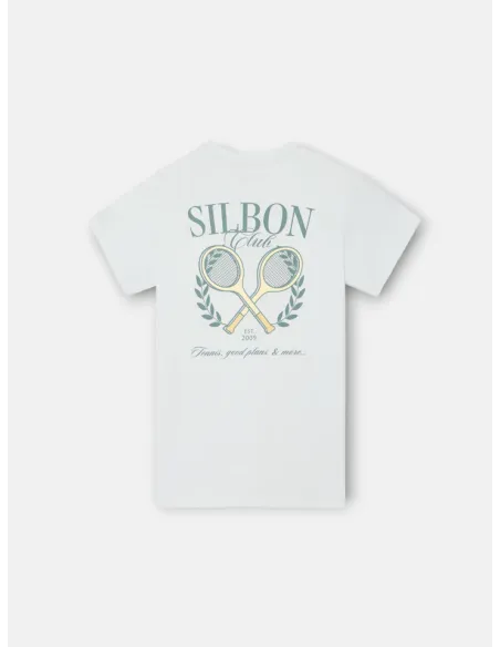 Camiseta kids Silbon club azul claro