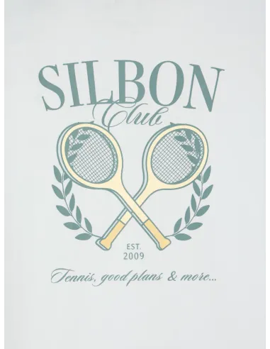 Camiseta kids Silbon club azul claro