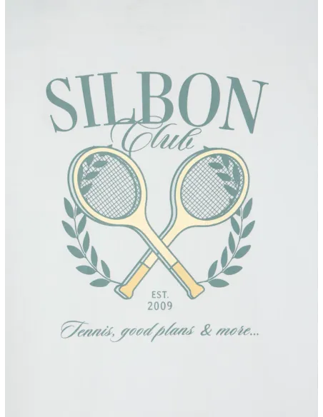 Camiseta kids Silbon club azul claro
