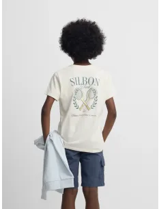 Camiseta kids Silbon club blanco