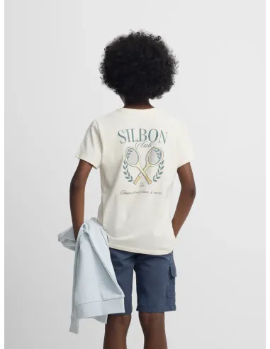Camiseta kids Silbon club blanco