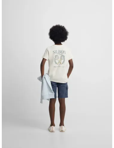 Camiseta kids Silbon club blanco
