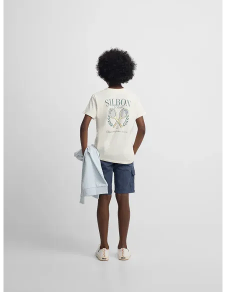 Camiseta kids Silbon club blanco