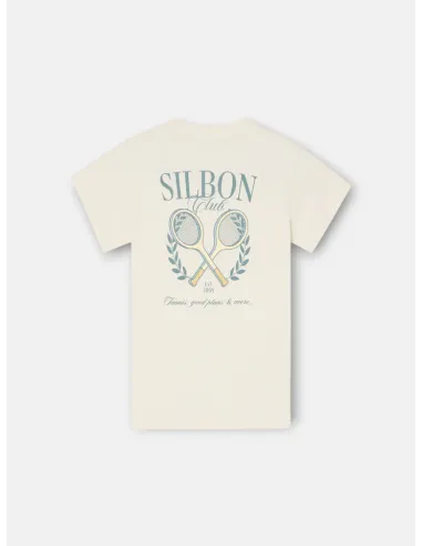 Camiseta kids Silbon club blanco