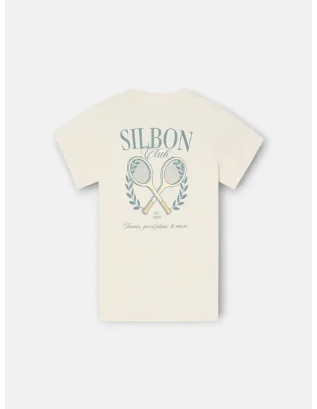 Camiseta kids Silbon club blanco
