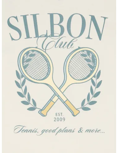 Camiseta kids Silbon club blanco