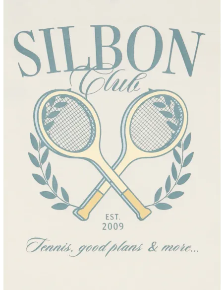 Camiseta kids Silbon club blanco