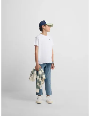 Camiseta kids summer sport blanco