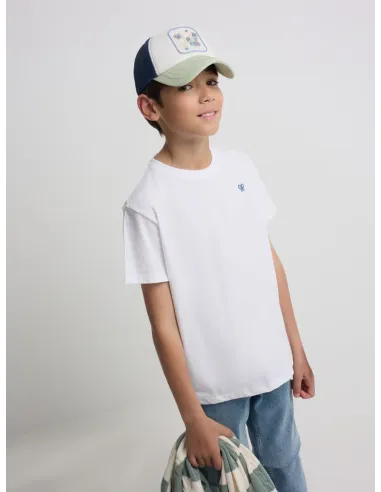 Camiseta kids summer sport blanco