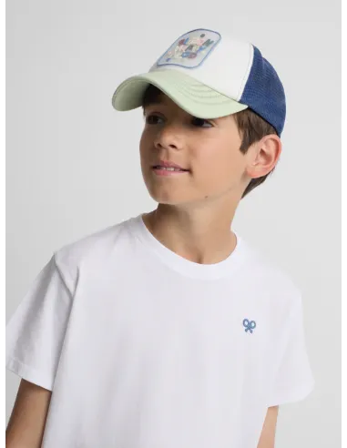 Camiseta kids summer sport blanco