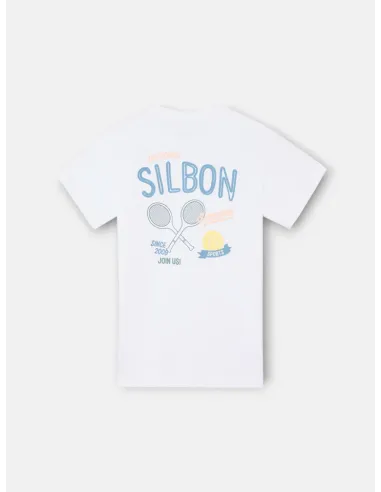 Camiseta kids summer sport blanco