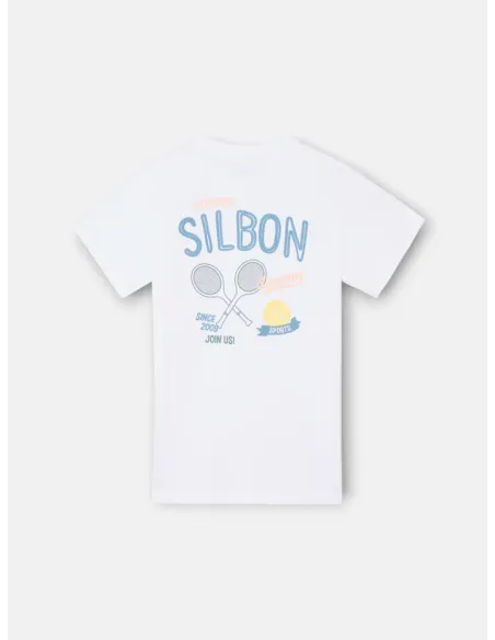 Camiseta kids summer sport blanco