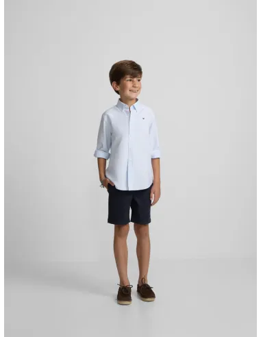 Bermuda kids clasica azul marino
