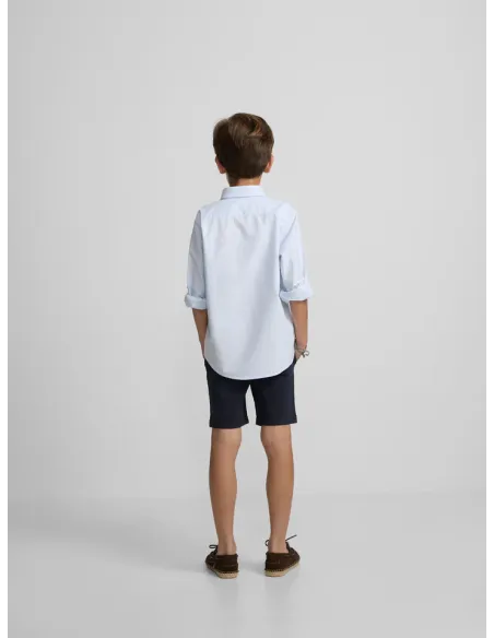 Bermuda kids clasica azul marino