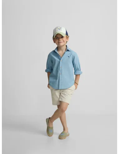 Bermuda kids clasica piedra