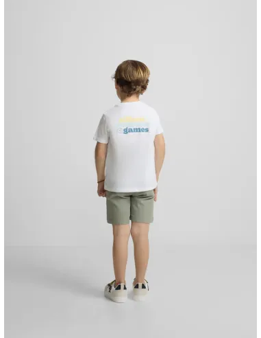 Bermuda kids clasica verde