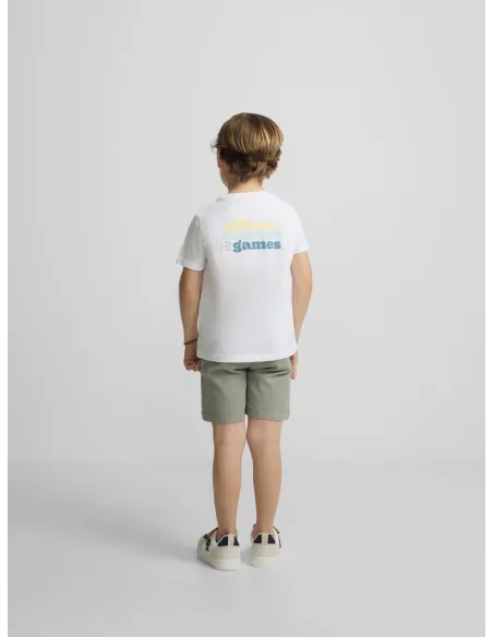 Bermuda kids clasica verde