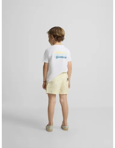 Bañador kids multiraqueta amarillo