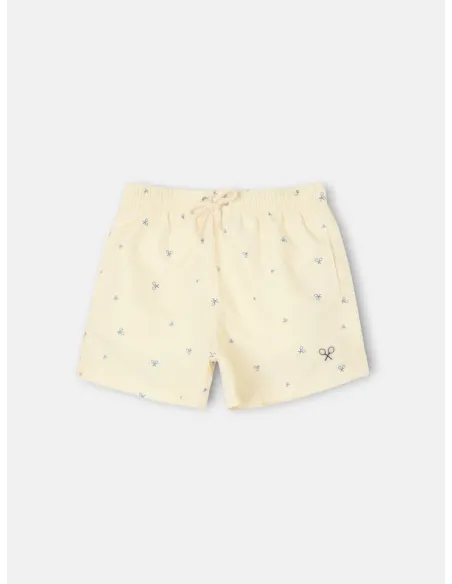 Bañador kids multiraqueta amarillo