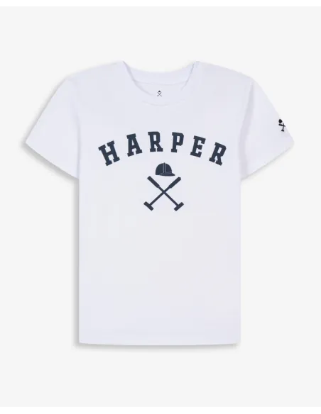 CAMISETA NEW ENGLAND KIDS WHITE