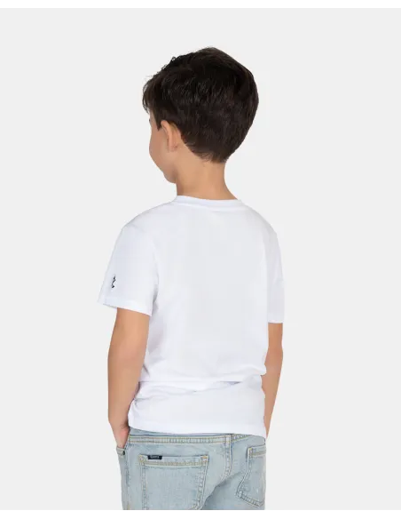 CAMISETA NEW ENGLAND KIDS WHITE