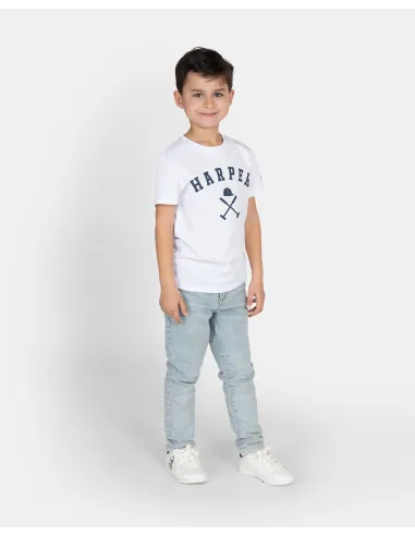 CAMISETA NEW ENGLAND KIDS WHITE