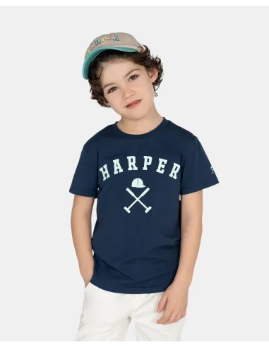 CAMISETA NEW ENGLAND KIDS NAVY BLUE
