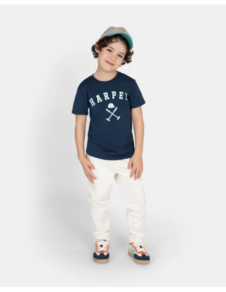 CAMISETA NEW ENGLAND KIDS NAVY BLUE